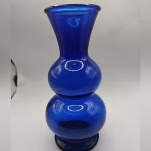 Estate Piece Vintage Cobalt Blue Vase